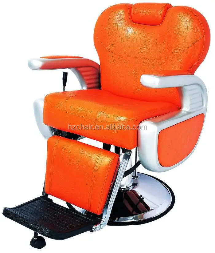 

Sale Fashion Luxury Orange For Hairdressing Cutting Hair Shaving Barber Chair
