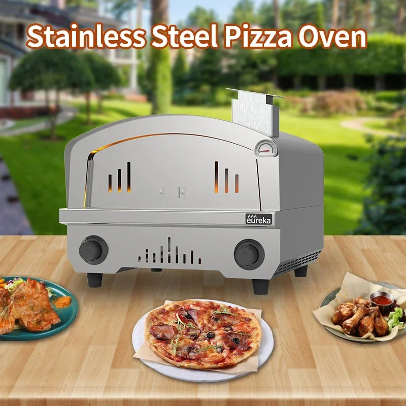 Wholesale European Modern Gas Pizza Oven Price for 16 Inch Stainless Steel Pizza Oven Forno Pizza Gas