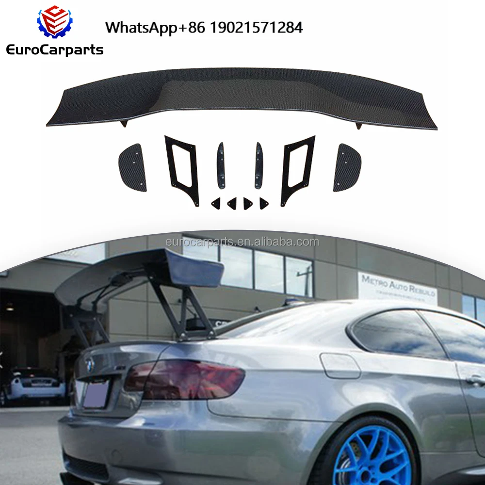 3 Series E92 M3 V GT Style Tail Carbon Fiber Luggage Spoiler Rear Top Wing Auto Parts Auto Tuning Parts