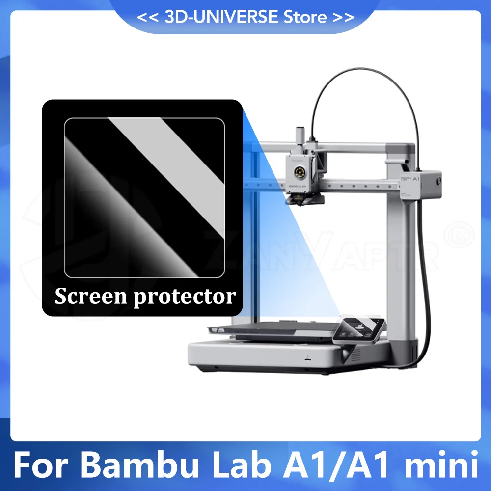 

A1 A1mini Screen protector for Bambu Lab A1 Series Scratch-resistant protective film Dust-proof fingerprint-resistant 3D Printer