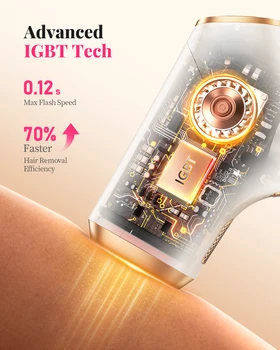 990k Flashes IPL Laser Hair Removal - Professional Permanent Solution for Body, Bikini & Face 8