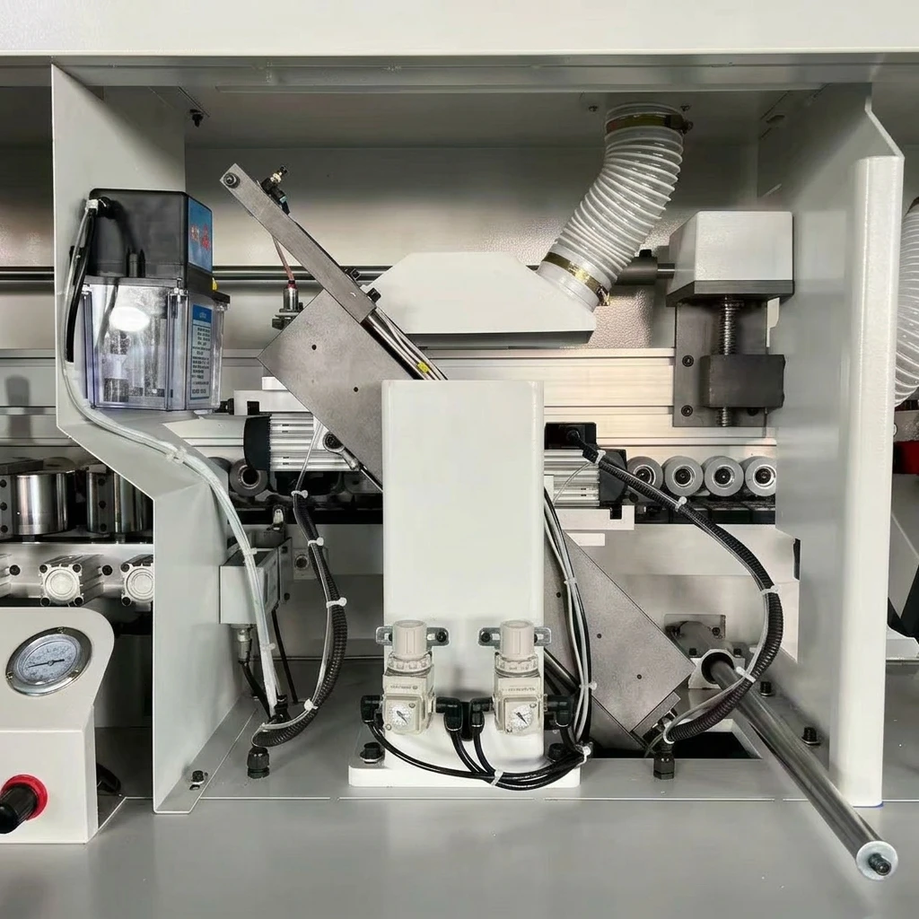 Automatic Edge Banding Machine JSY500S with Pre-Milling for Plywood Wood Furniture  Sold at Competitive Prices.