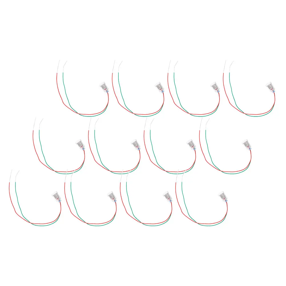 

12pcs Mini Screw Bulb Sockets Brass Holder With Cable Wires Replacement Socket Base For Diy Lighting Home Lab Use Solid Brass