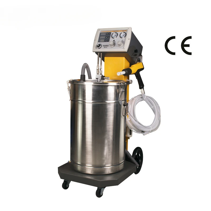 Electrostatic spraying machine, plastic spraying machine, coating equipment, powder spraying machine, electrostatic