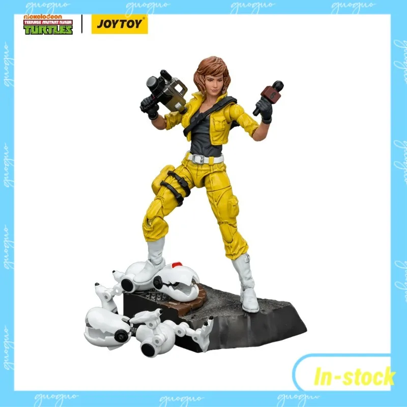 

【Spot】JOYTOY Splinter April O'Neil 1/18 Model Toy Collection Ornaments