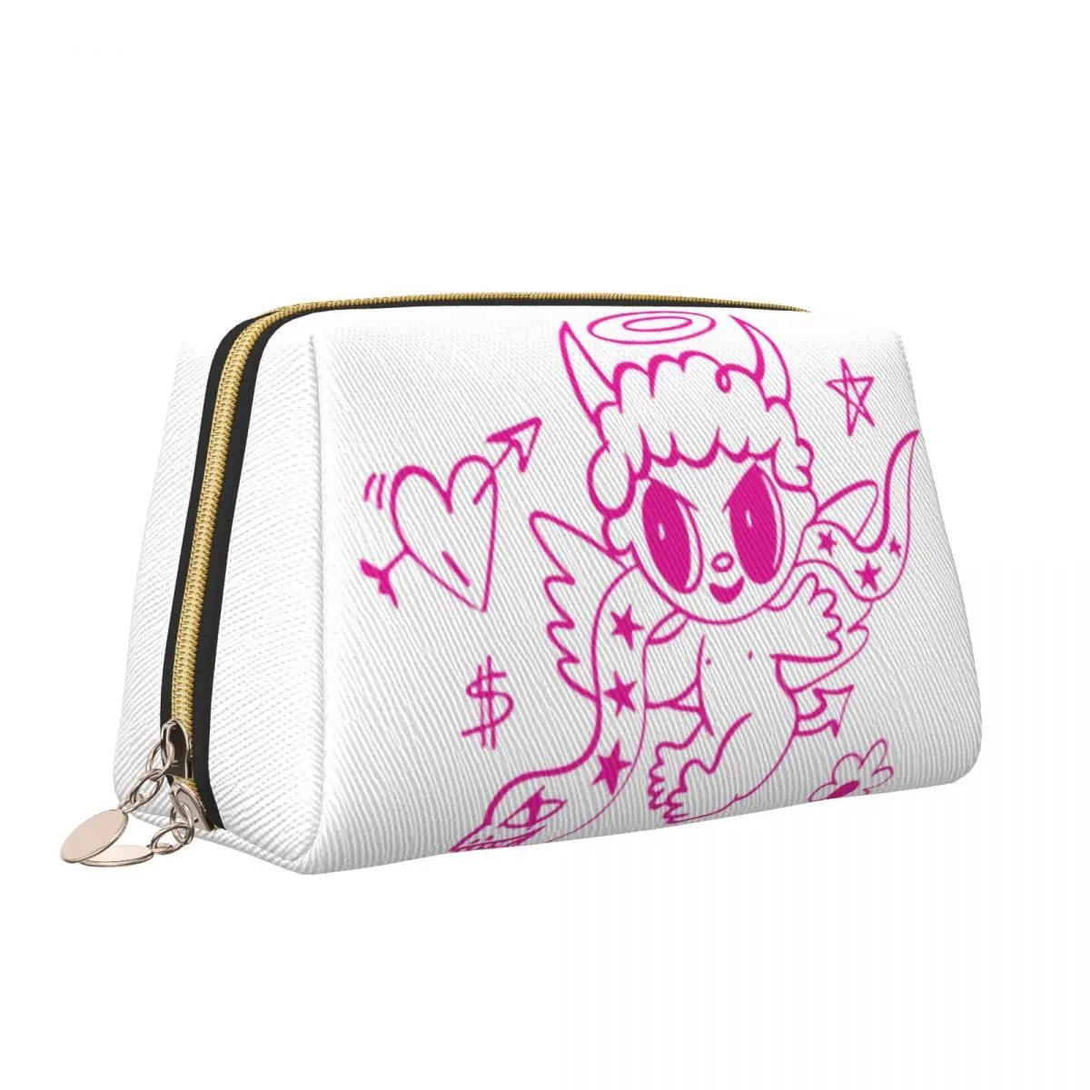 Karol G Mermaid Cosmetic Bag Women Kawaii Big Capacity Reggae Ainger Makeup Case Beauty Storage Toiletry Bags