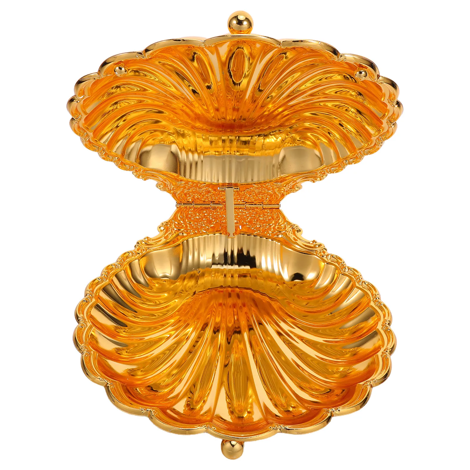 

Vintage Seashell Fruit Bowl Retro Design Decorative Serving Bowl for Kitchen Dining Table Centerpiece Dishware