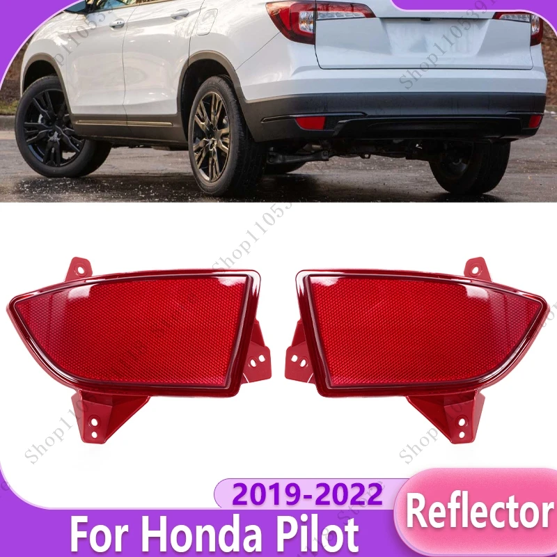 

Car Reflector Brake Light For Honda Pilot 2019-2022 Reflective Strip Rear Bumper Warning Reflector Lamp 33505TG7A01 33555TG7A01