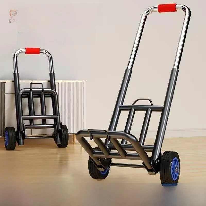 portable-speaker-trailer-hand-pulling-shopping-cart-for-home-use-and-vegetable-buying-durable-stainless-steel-foldable-design