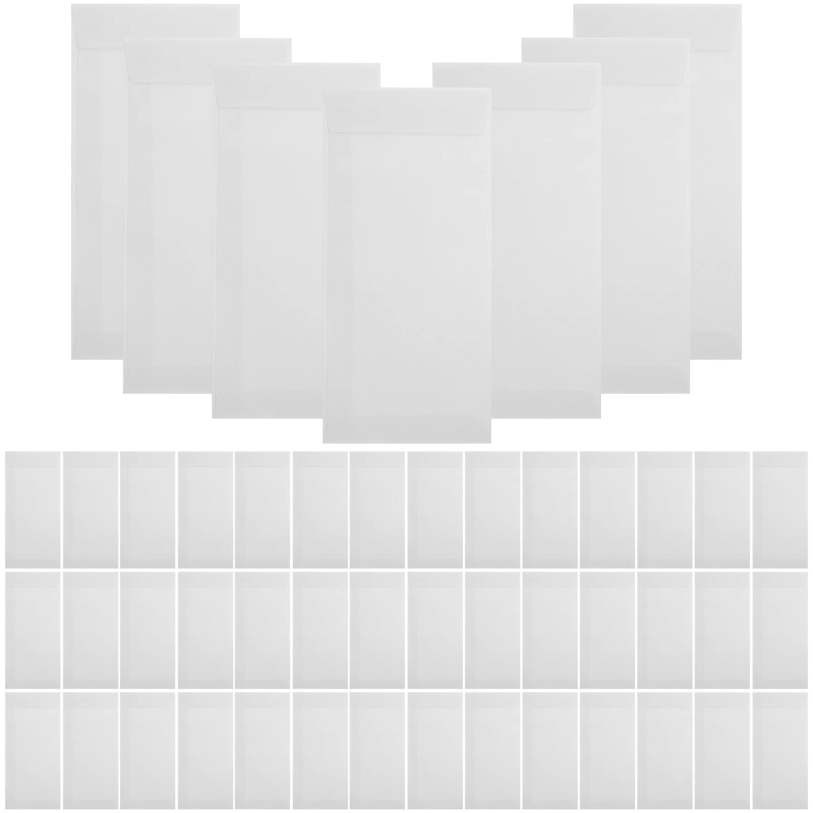 Buste piccole da 120 pezzi Buste per contanti autoadesive per conservare denaro Budget Risparmio Sfida Moneta Pacchetto di denaro