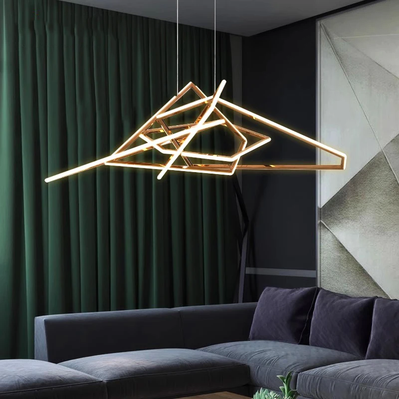 

Modern Branch-shaped Chandelier for Dining Room Villa Living Room Hall Pendant Lights Indoor Lighting Hanging Luminaires