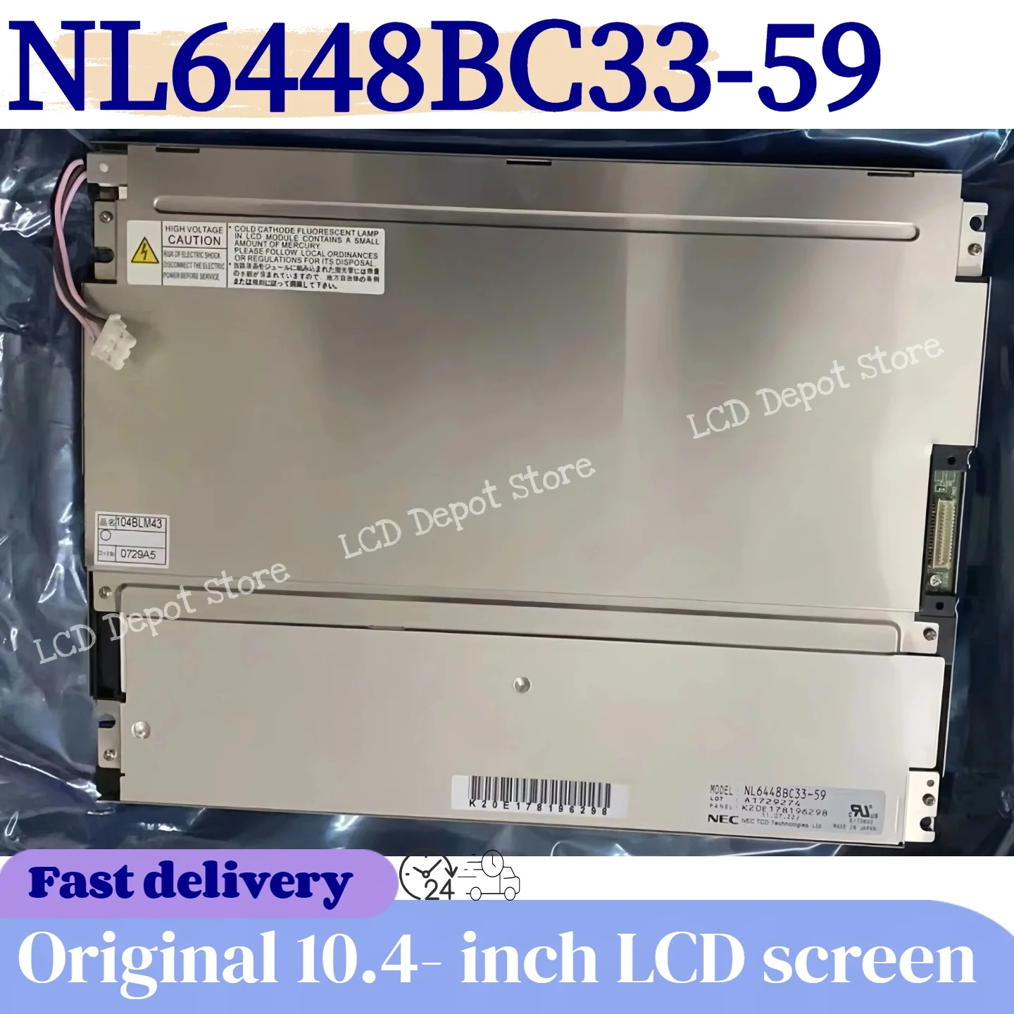 NL6448BC33-59 для NEC оригинальный 10,4-дюймовый NL6448BC33-54 NL6448BC33-53 NL6448BC33-46 ЖК-дисплей Bildschirm