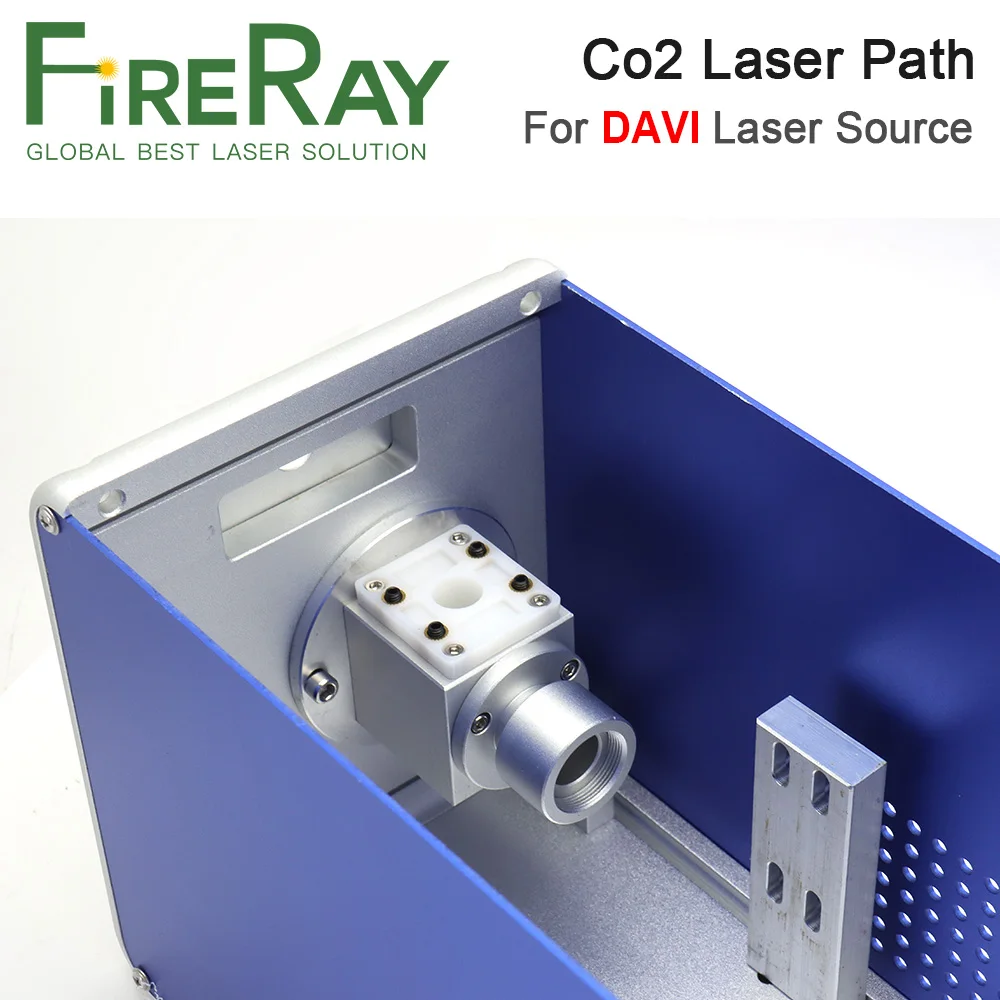 FireRay Co2 Laser Path Co2 Marcatura Sistema ottico Parte 510x140x165mm per DAVI Co2 Laser Souce