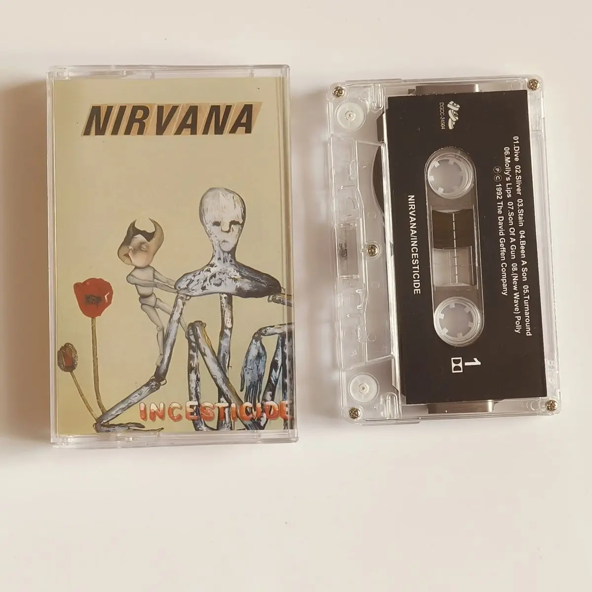 

Grunge Rock Style Cassette Retro Classic Audio Tape Clear Sound Durable Nostalgic Music Collectible