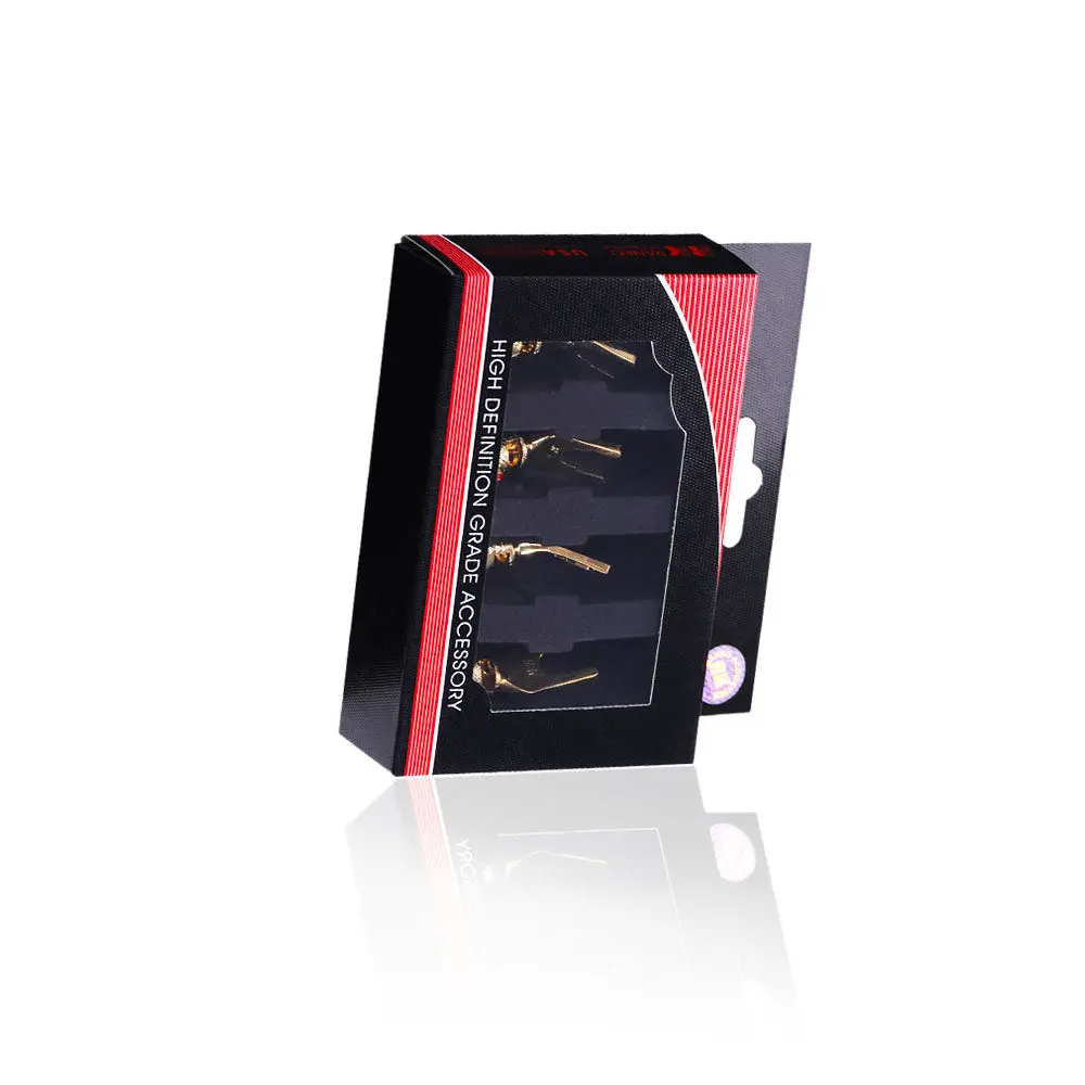 American RANKO Longge RWY-100 series high-purity purple copper speaker wire Y plug speaker U-type plug