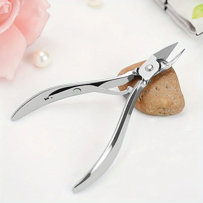 Cortacutículas de Acero Inoxidable Duradero para Manicura y Pedicura, Removedor de Piel Muerta 6