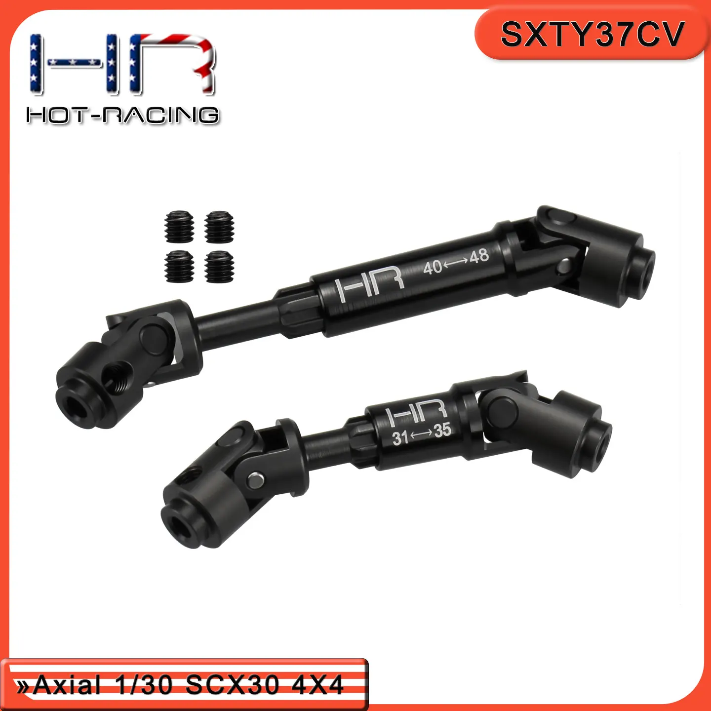 

HD Steel Drive Shafts CV-Joints 31-35 40-48 SCX30