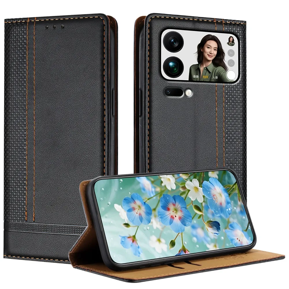 

Роскошный чехол для Xiaomi 17 Pro Max 5G 360 Protect Wallet Card Funda Xiaomi 17 Pro Max Чехол для телефона Armor Mi 17 Xiaomi17 Book Cover