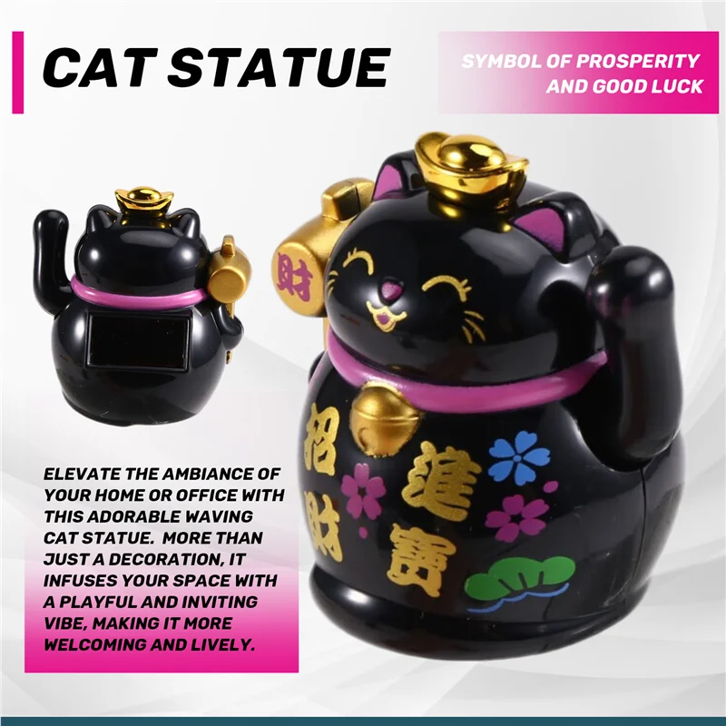 Yls-Cute Cat Statue… - image