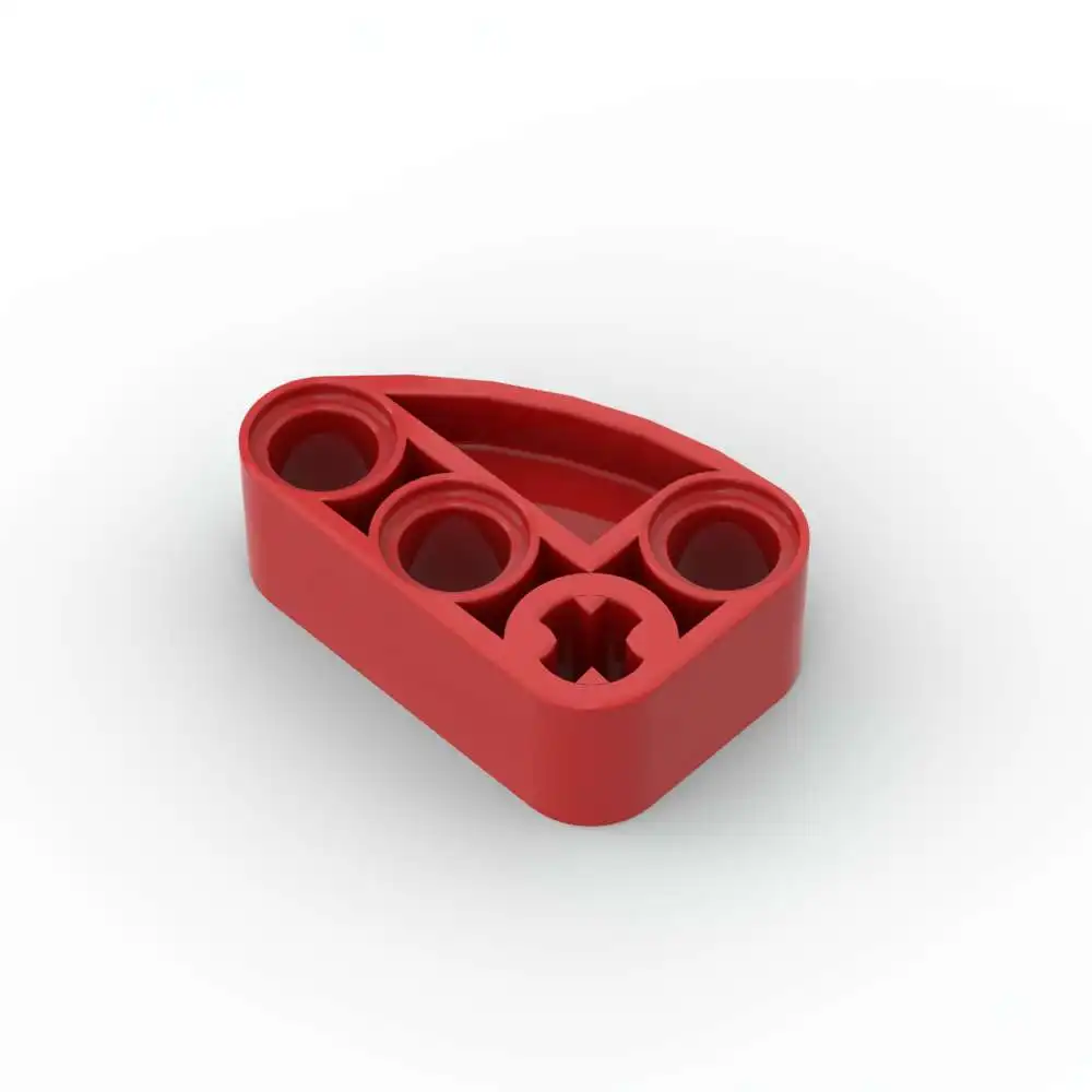 

MOC 10PCS Brick 71708 2 x 3 L-Shape Liftarm Modified Quarter Building Blocks Set Thick Particle DIY Toy Children Birthday Gifts