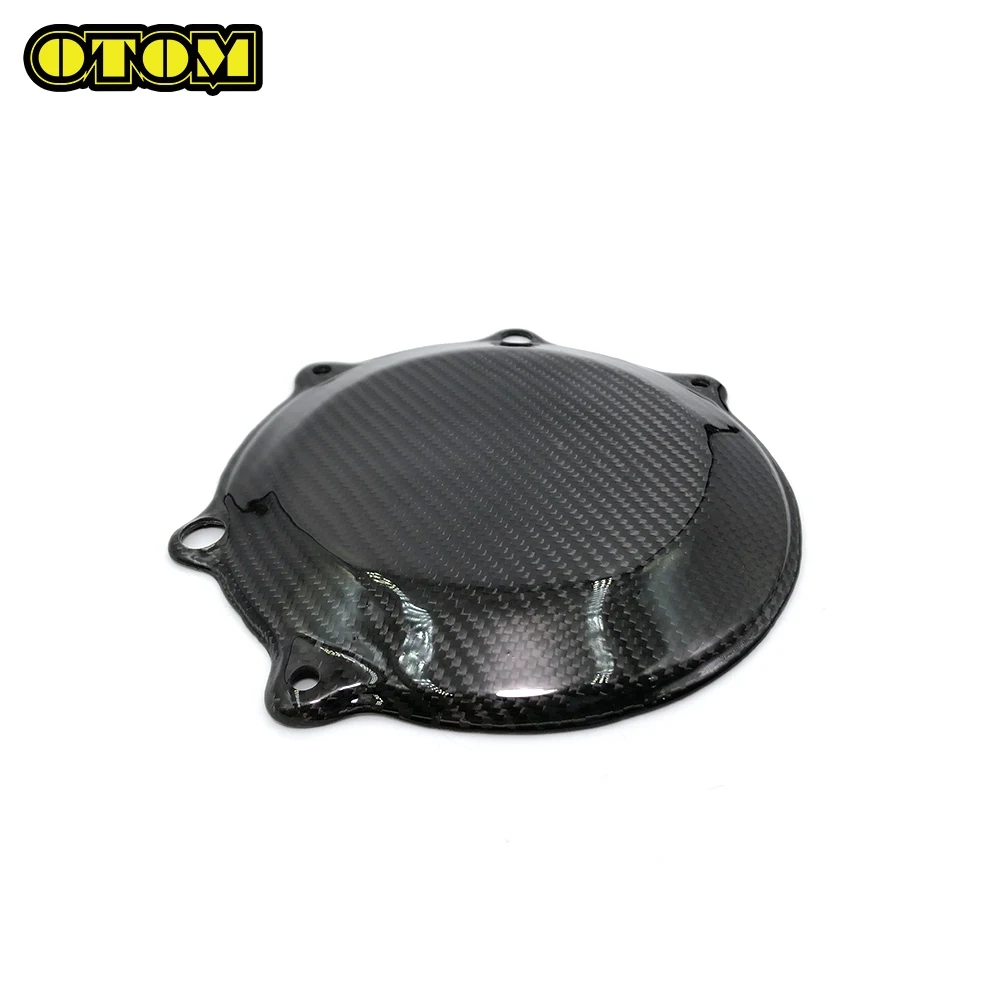 OTOM 2008-2023 Motorcycle Clutch Cover Guard Carbon Fiber Engine Protector YZ250 YZ250X YZ250F WR250F YZ450F WR450F DT230 MT250 - view 2