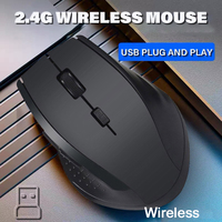 Bluetooth 5.2 Mouse 2.4G Wireless Mouse Dual-Mode Silent Mouse Rechargeable Gaming Mouse 800/1200/1600DPI For PC Computer Laptop
