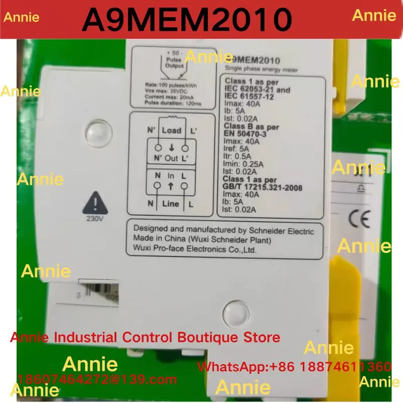 brand-new  Single-phase active energy meter A9MEM2010 (IEM2010)