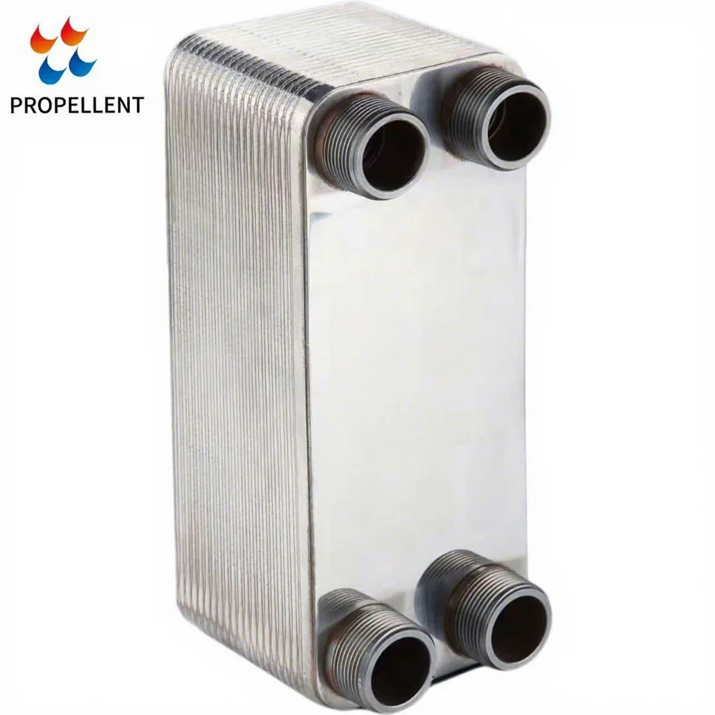Heat Resistant Brazed Plate Heat Exchanger for Heat Pumps