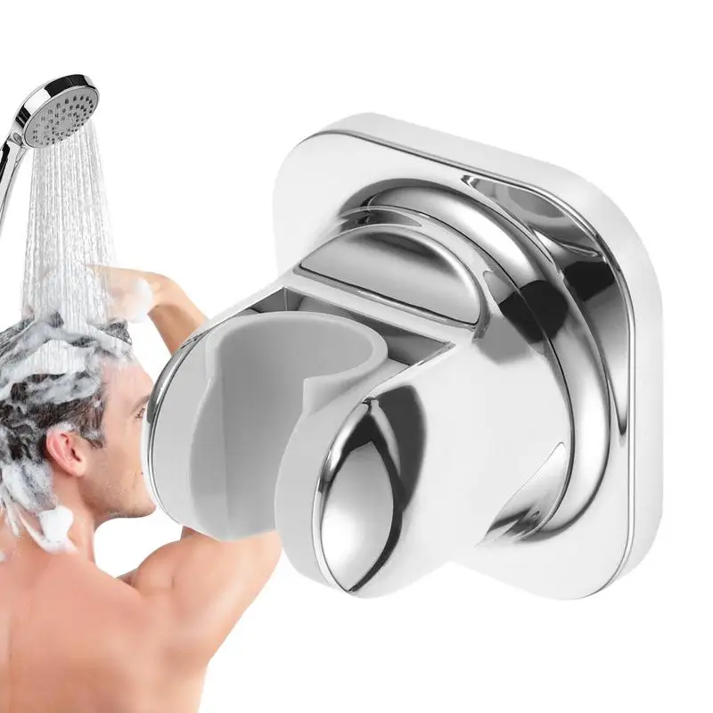 Support de pomme de douche sans clous, réglable