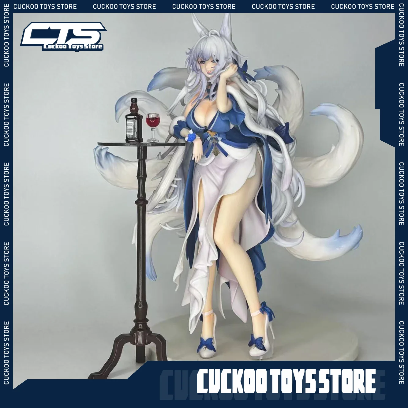 

28CM Azur Lane Shinano Dreams of the Hazy Moon bunny ver girl PVC Game Statue Adult Collection Anime Action Model Doll Gift toys