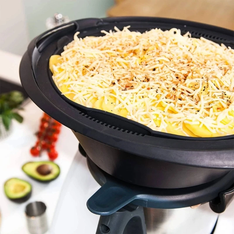 وعاء تبخير سيليكون مقلاة هوائية من السيليكون لـ Vorwerk Thermomix TM31  5/6 دروبشيب