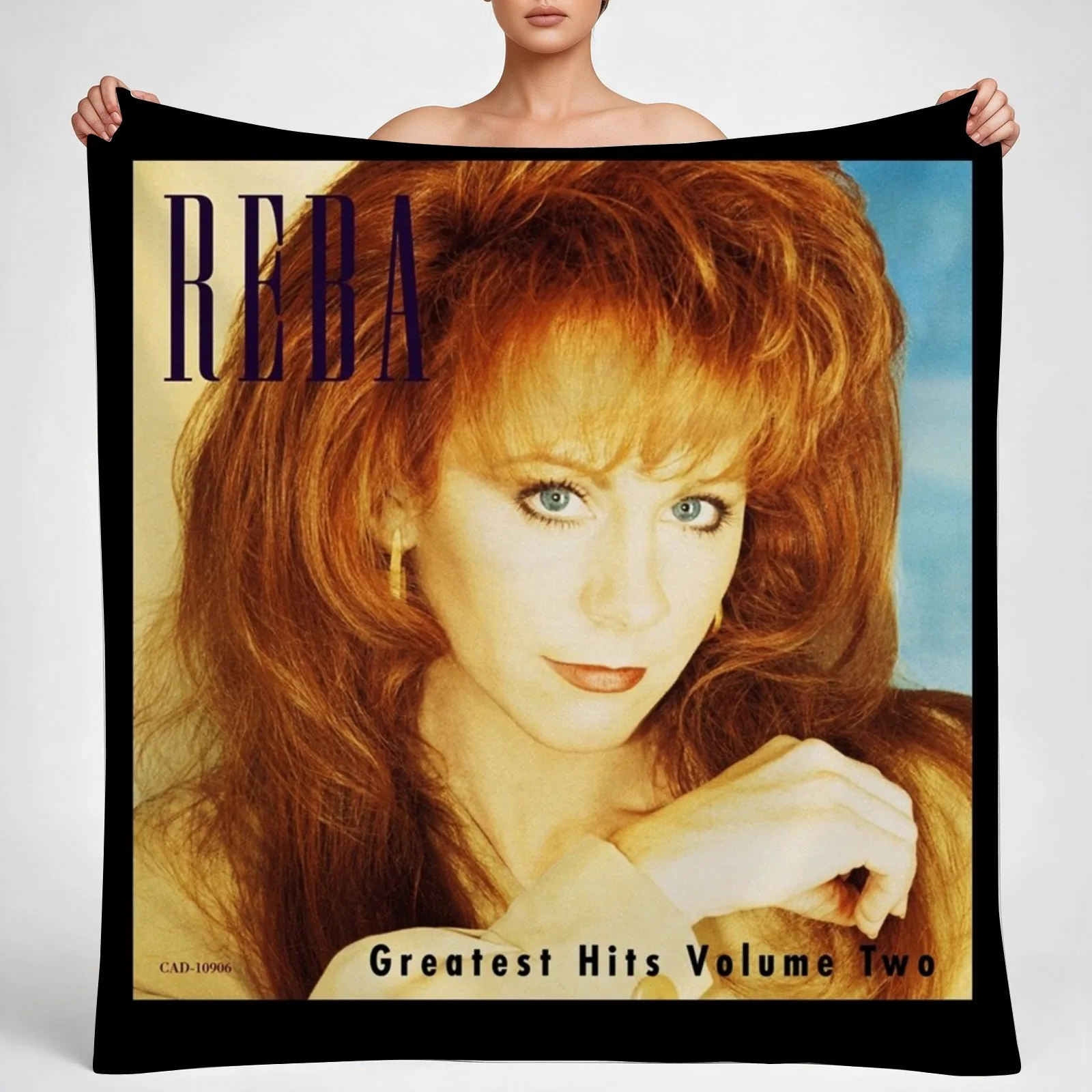 Greatest hits Reba McEntire Throw Blanket couch cozy soft plush fuzzy picnic outdoor blanket