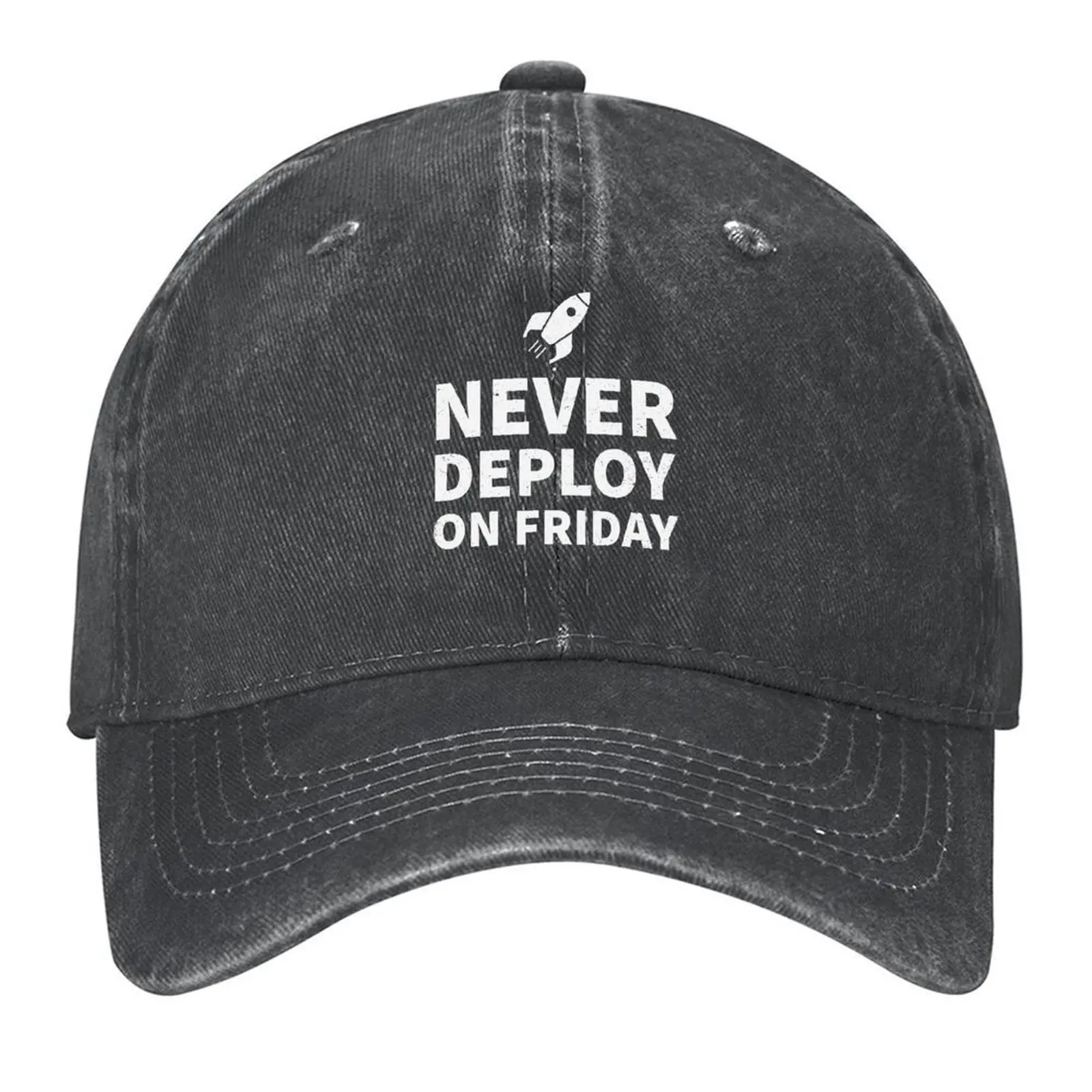 

Never Deploy On Friday Baseball Cap Wild Ball Hat luxury caps Golf Hat Man Mountaineering Female Men's