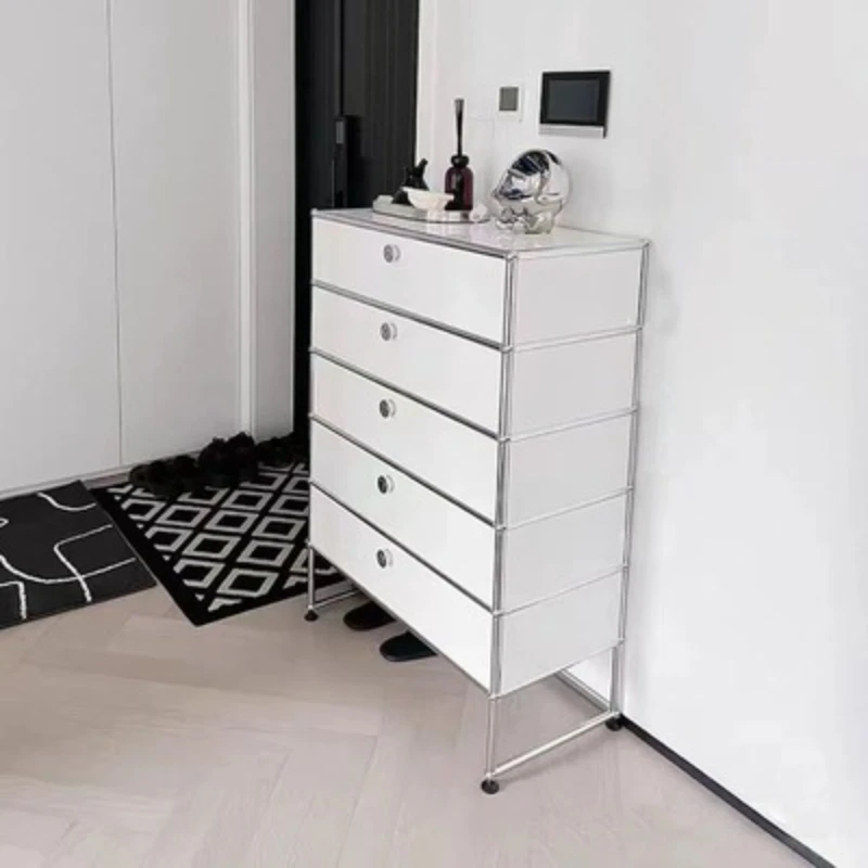 

Household light luxury door, small apartment corridor, simple and modern door entry storage entrance cabinet