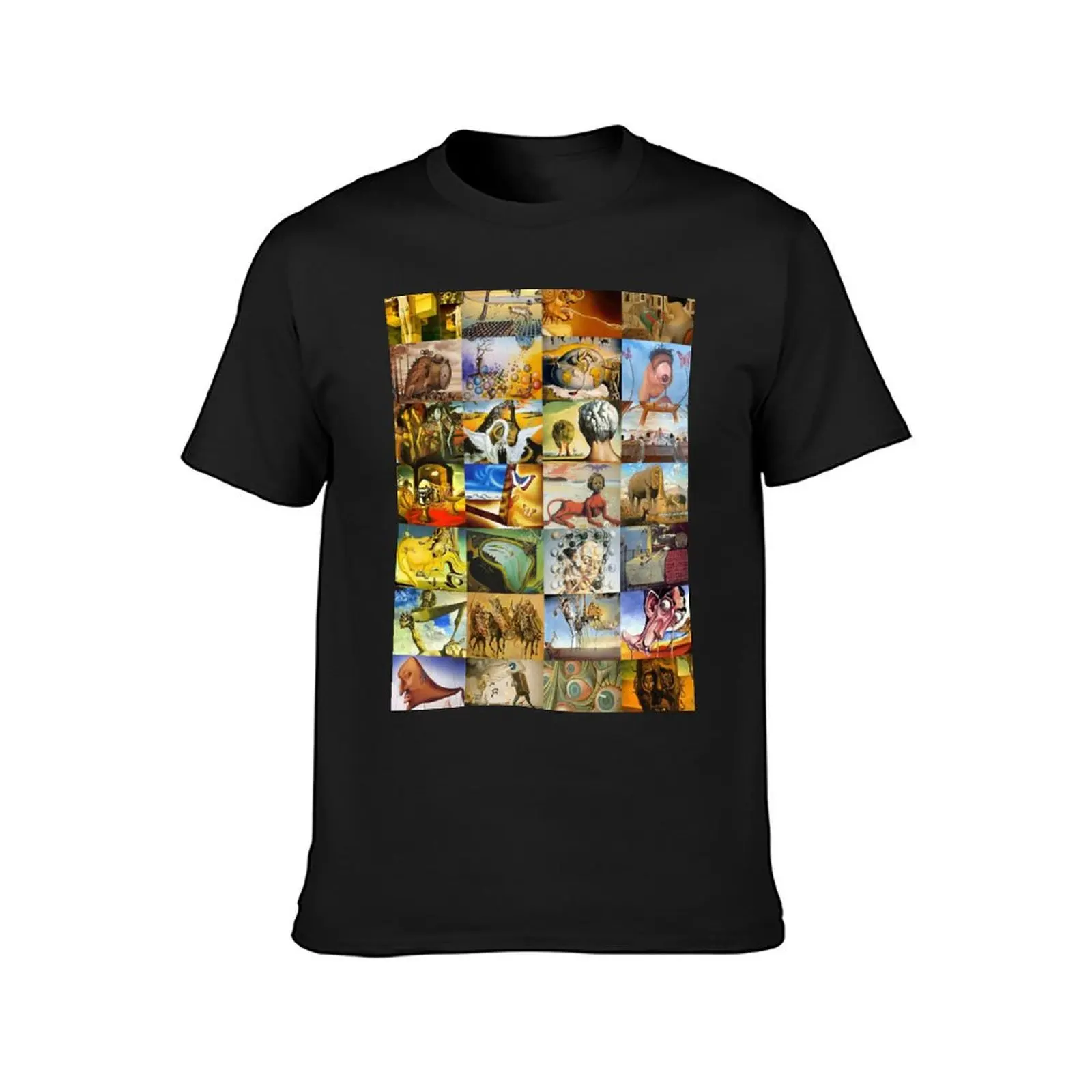 Salvador Dali T-Shirt sublime boys animal print mens workout shirts