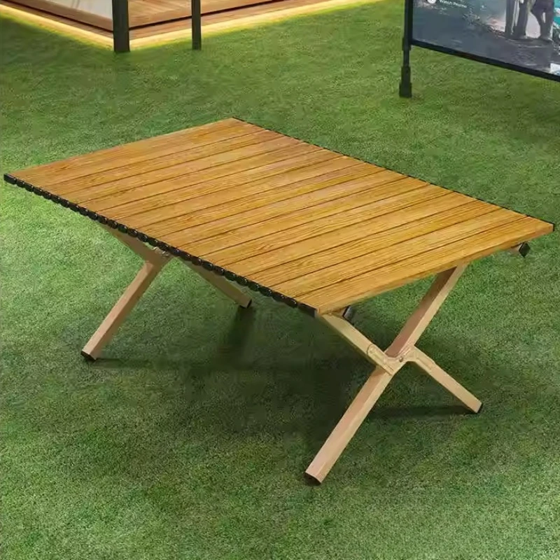 Mesa de Camping Plegable Ligera, Mesa de Picnic Ajustable para Exteriores, Mesas Plegables para Excursionismo, Accesorios de Camping