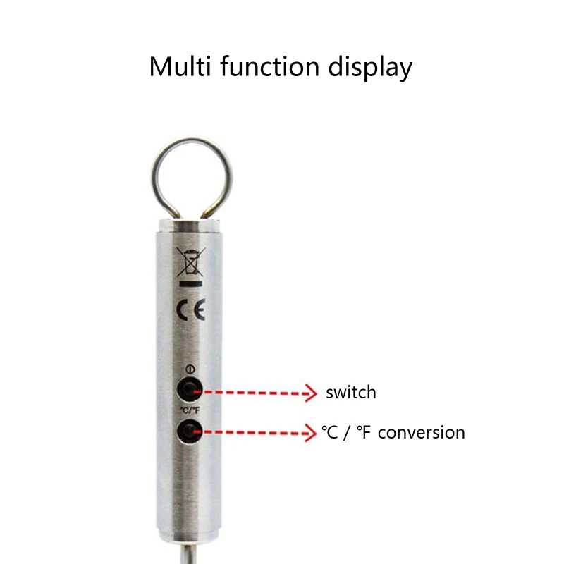 Instant Read Thermometer Digital Cooking Thermometer with Super Long Probe for Grill Candy Kitchen BBQ Smoker