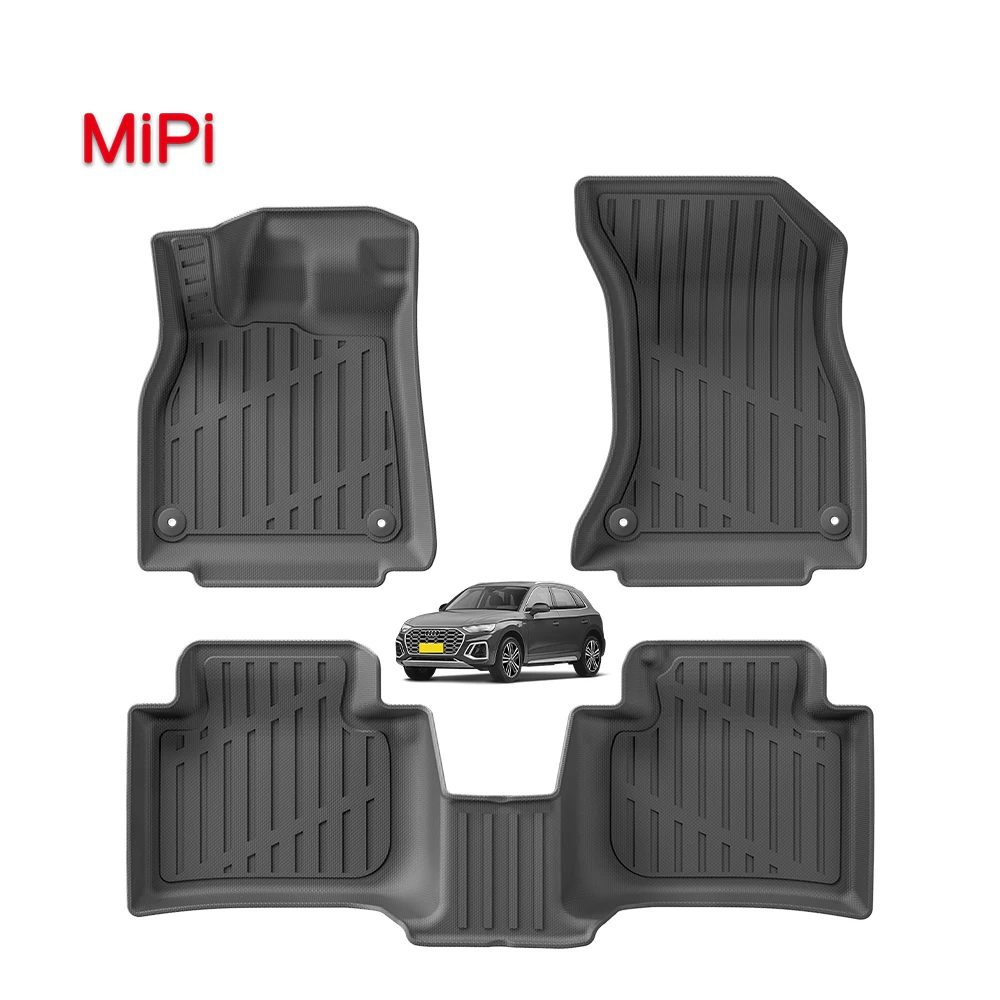 

Car Floor Mat for Audi Q5L 2018-2025 Custom 3D TPE Car Mats Waterproof Non-slip Carpet Interior Accessories