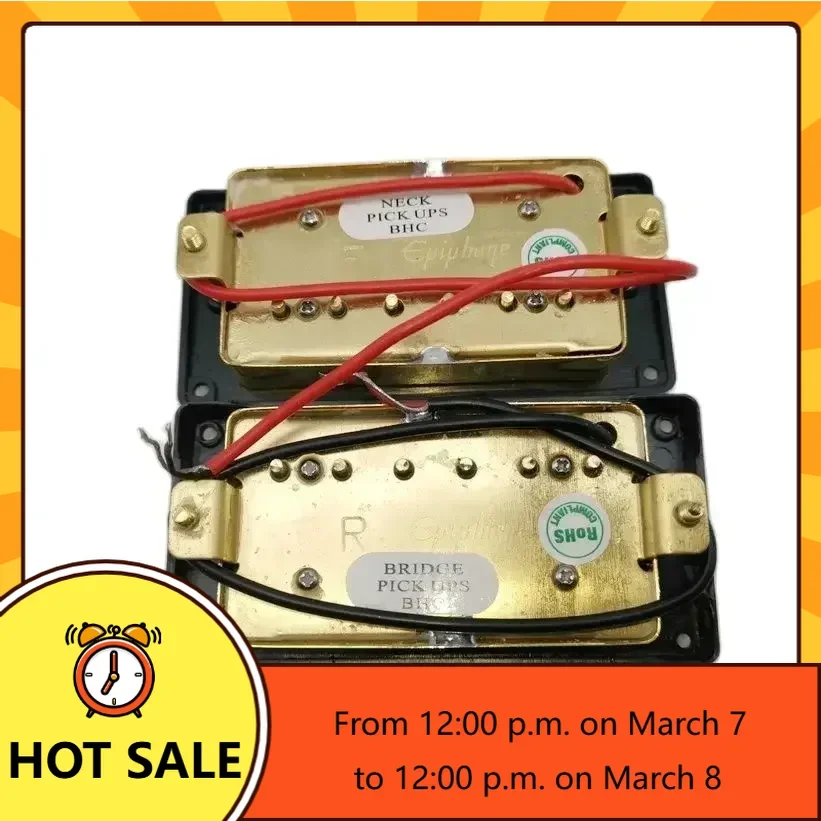 

Q-X Music Store-Humbucker Guitar Pickups Classic Standard SG Electric Guitar Pickups