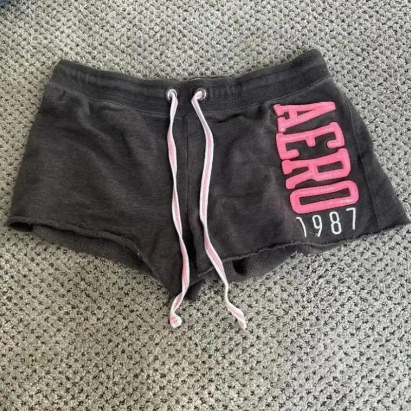 

K Casual Low Rise Summer orts for Women Spor Sle mid Low Waist Umbrella Soldier Pants PVC Material Other Material 00