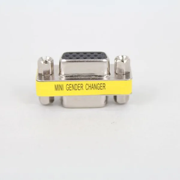 

VGA Changer Gender Changer Mini Gender Change Female to Female Mini Gender Changer DB15 Gender Changer