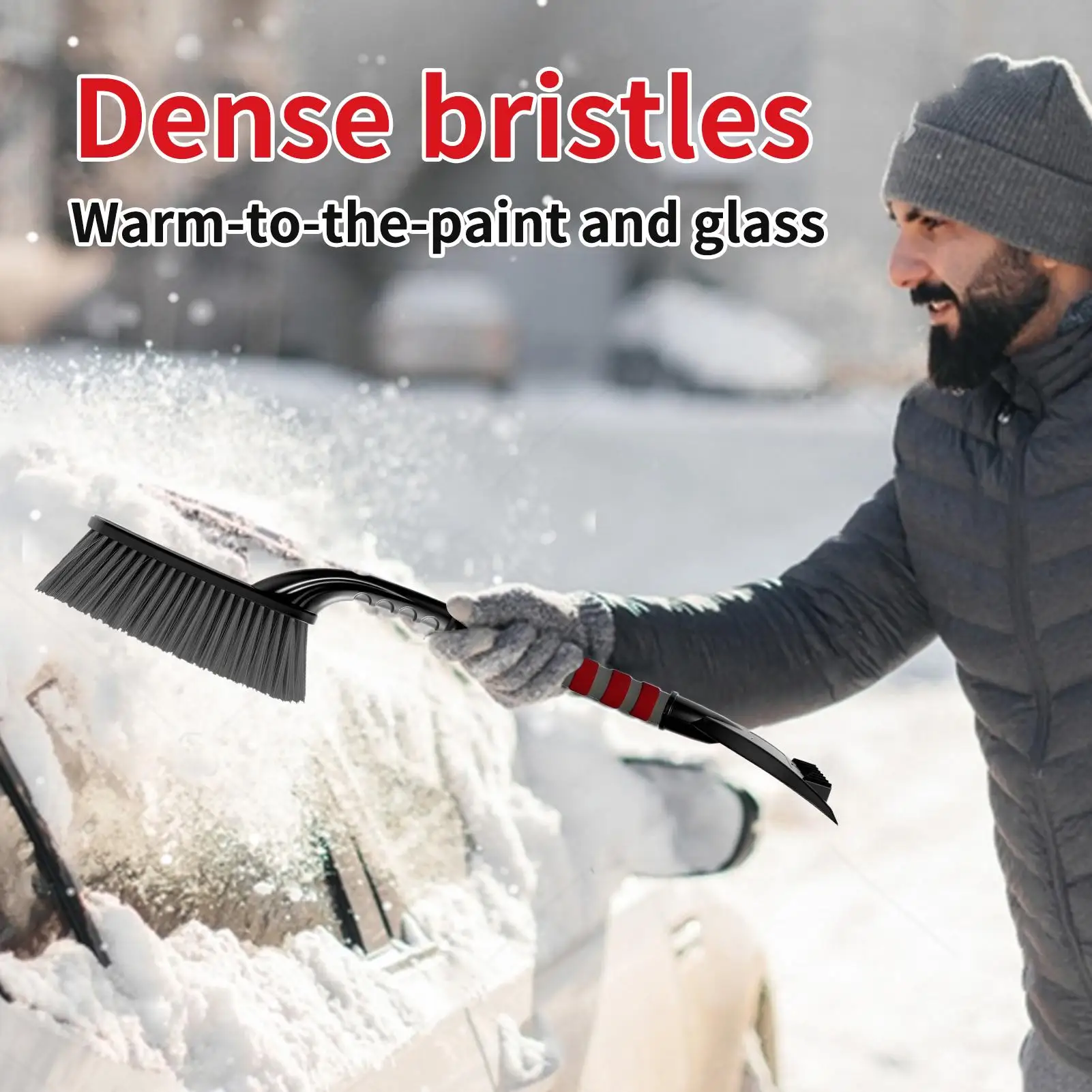 

Лобовое стекло автомобиля, щетка для снега, скребок для льда, щетка для снега, лопата для очистки внешнего окна автомобиля для внедорожников, внедорожников, грузовиков, пикапов