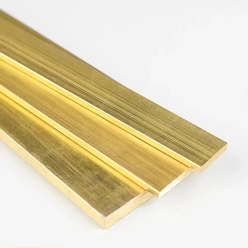 

H59 Brass Rectangular Bar 500mm Length Thickness 6/7/8/9/10/11/12/13/14/15/16/18/19mm Solid Plate Strip