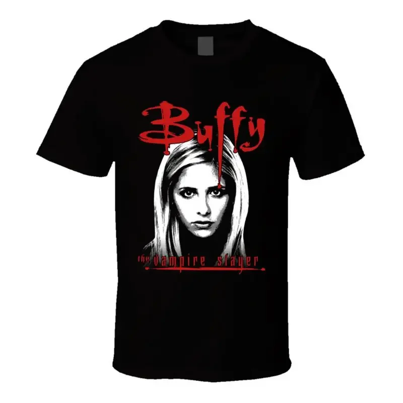 Buffy The Vampire Slayer 90s Tv Show Big Face T Shirt