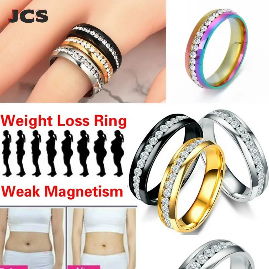 Magnetic Weight Loss Slimming Ring String Stimulating Acupoints Gallstone Ring Fitness Reduce Weight Ring Health Care Rings