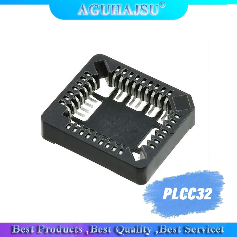 10pcs/lot PLCC32-SMD IC Socket , PLCC32 Socket adapter , 32 Pin PLCC Converter In Stock