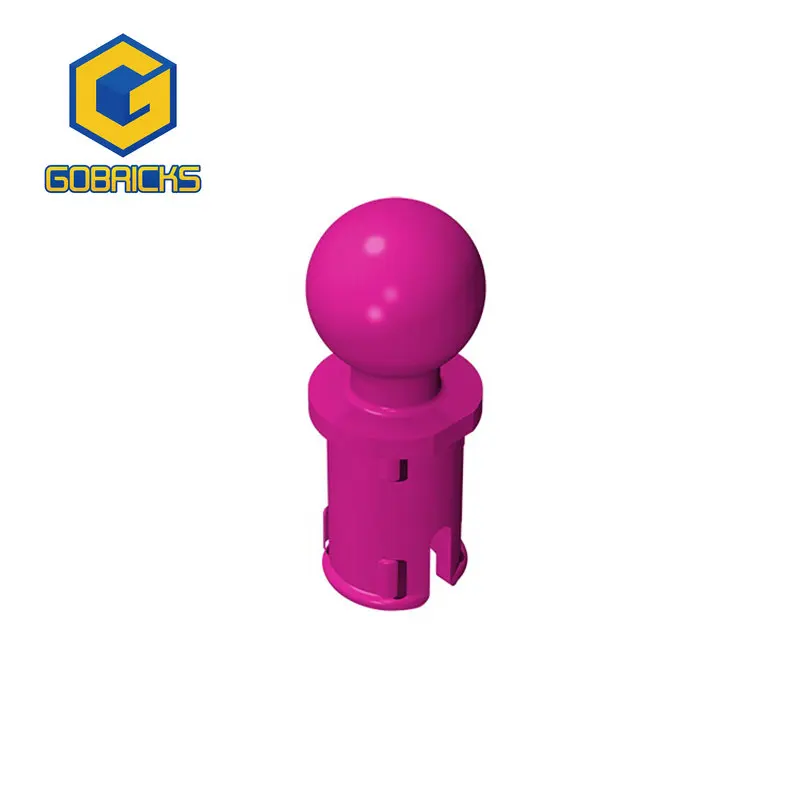 Gobricks GDS-903 Bricks Technical Pin with Friction Ridges Lengthwise and Tow Ball compatible with 6628 Toys