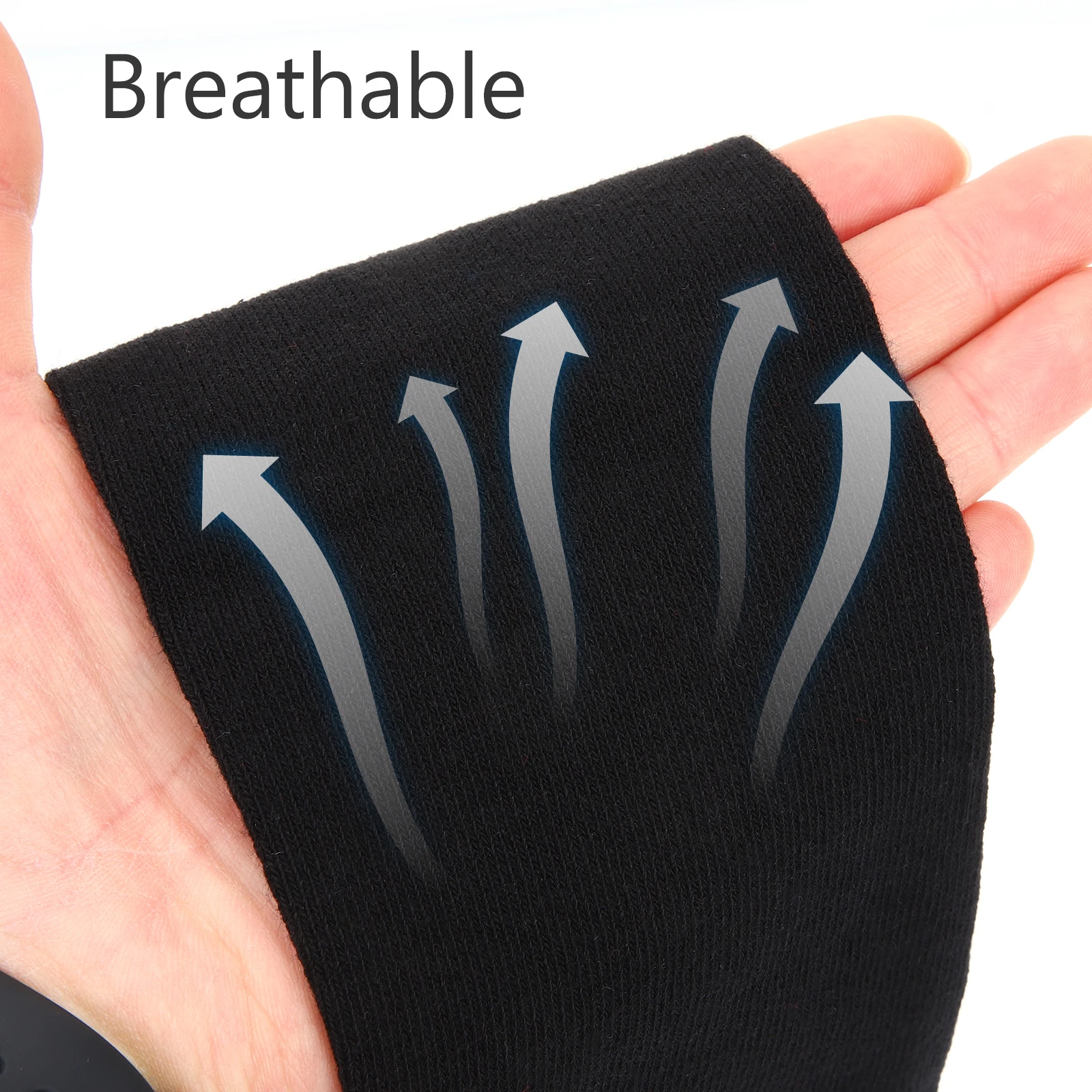 4 paia di scaldamuscoli per donna, maniche termiche leggere invernali, comode coperture elastiche a maniche lunghe con foro per il pollice