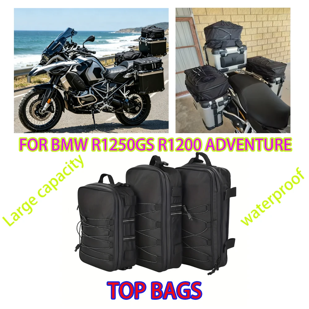 

Водонепроницаемая мотоциклетная сумка-кофр для BMW GS Adventure, подходит для моделей R1200GS, R1250GS, F650GS, G310GS