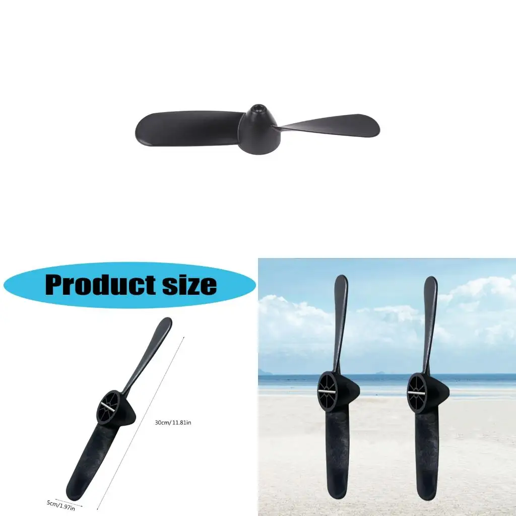 프로펠러 워터 보트 카누 낚시 보트 카약 선장 모터 브래킷 교체 카약 소품 블레이드 보트 액세서리